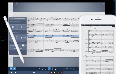 Symphony Pro app Best Sheet Music Apps for Classical Musicians
