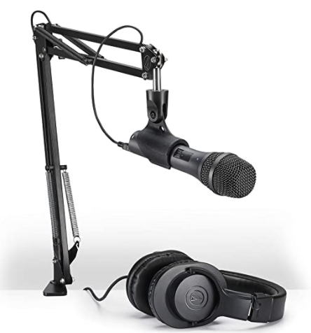 Audio Technica AT2005USBPK Podcasting Microphone  The Best Microphone Setup For Podcasting, Broadcasting, And Livestreaming