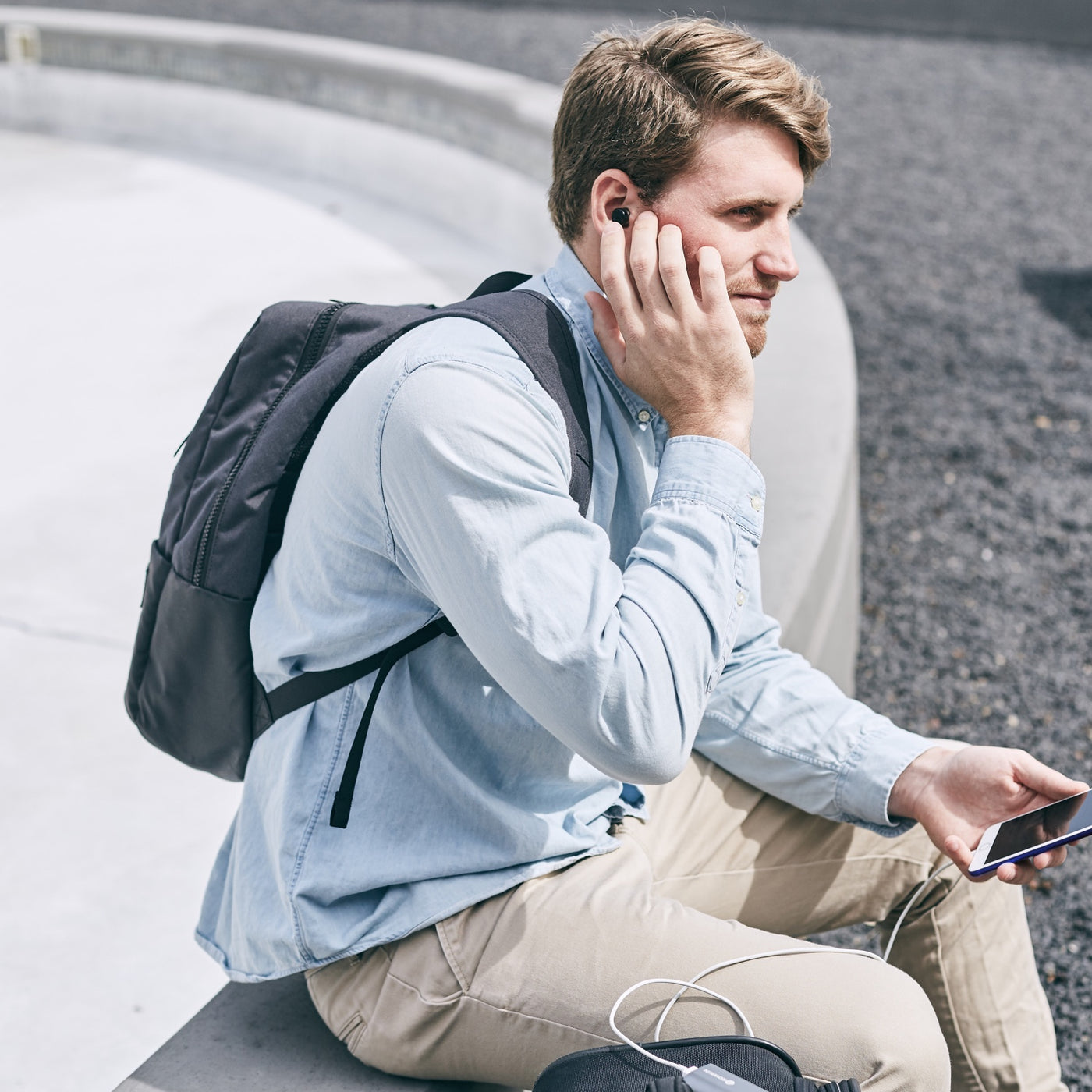 Rowkin: The World's Smallest True Wireless Earbuds Bluetooth Headphone