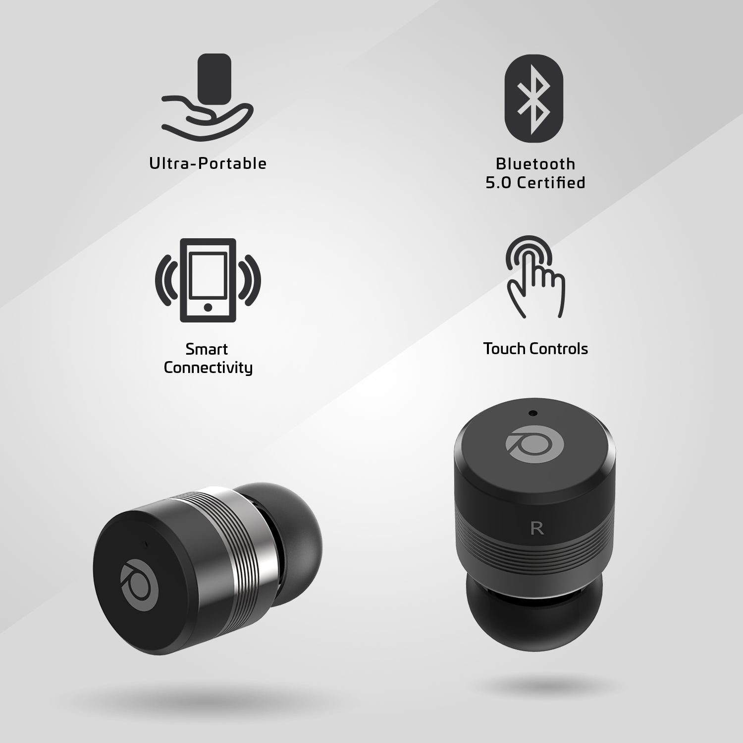 rowkin micro touch earbuds