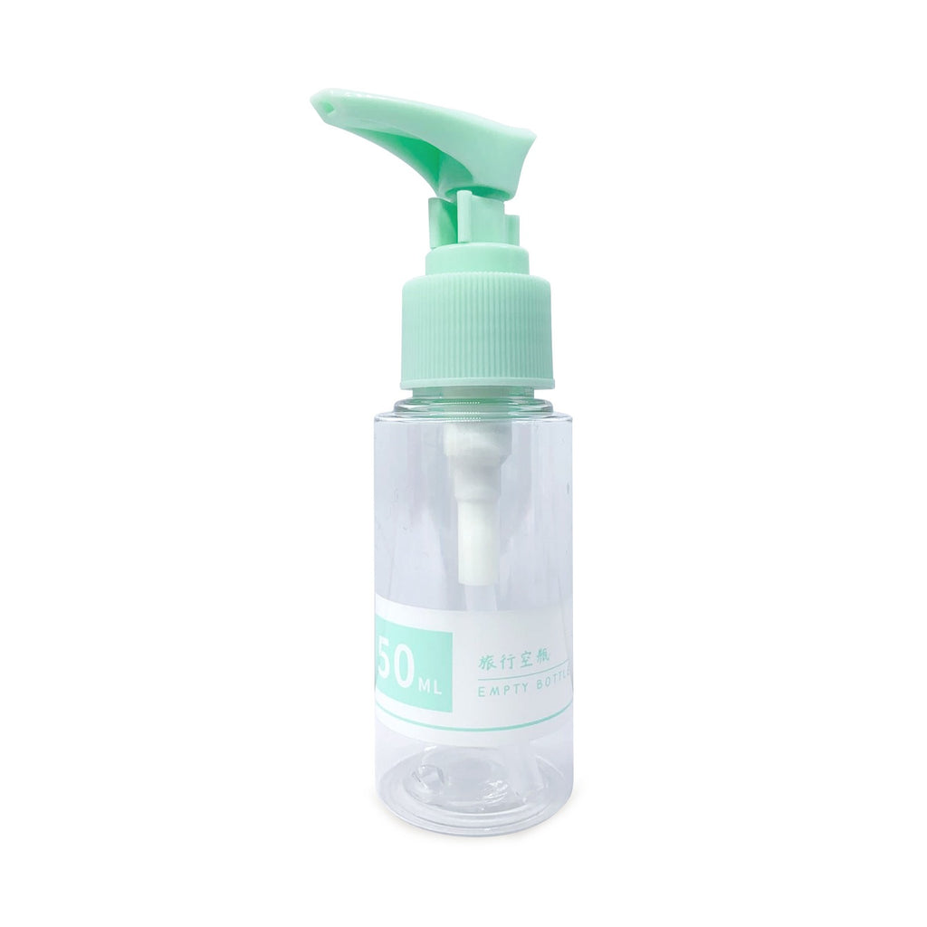 plastic pump bottle