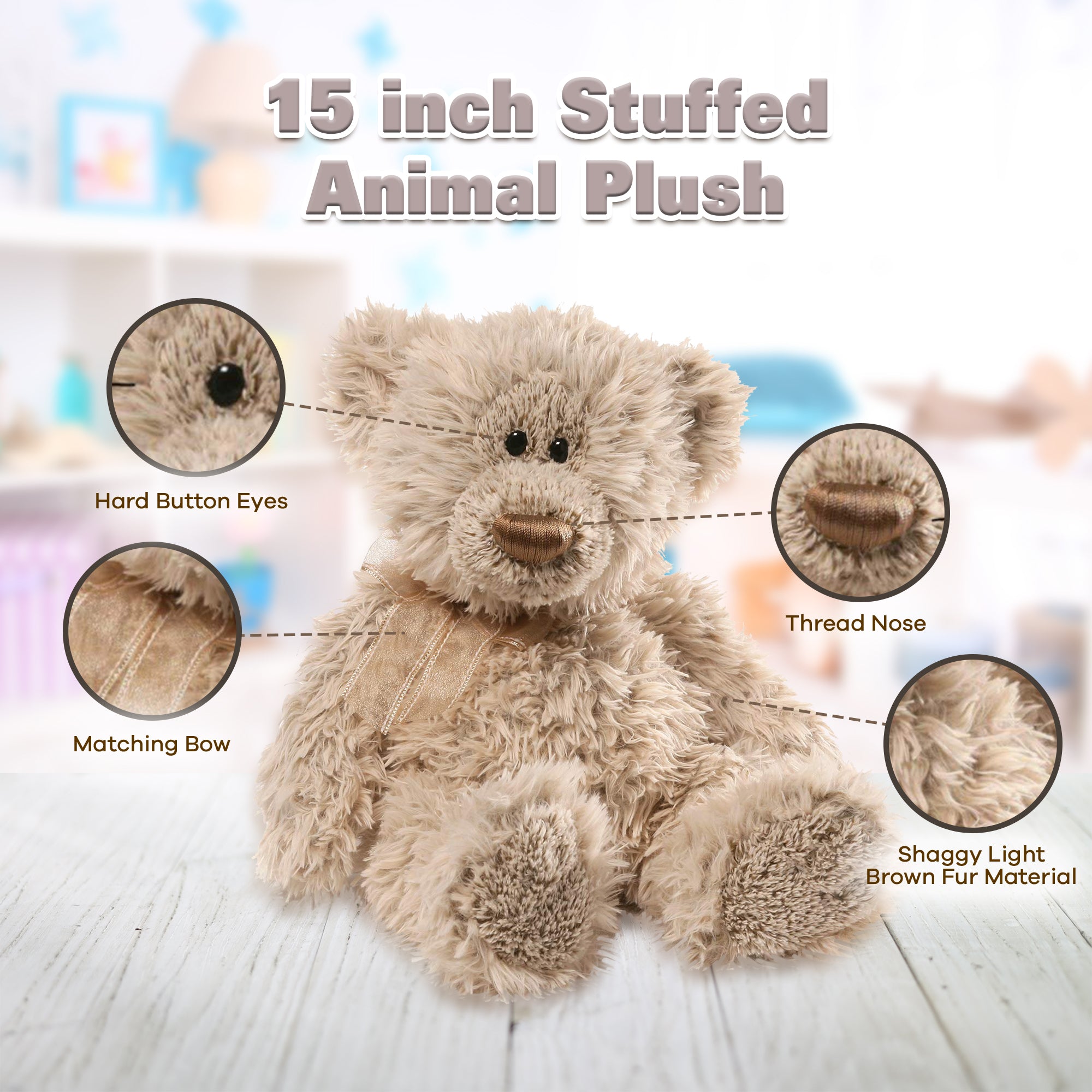 15 inch stuffed animals