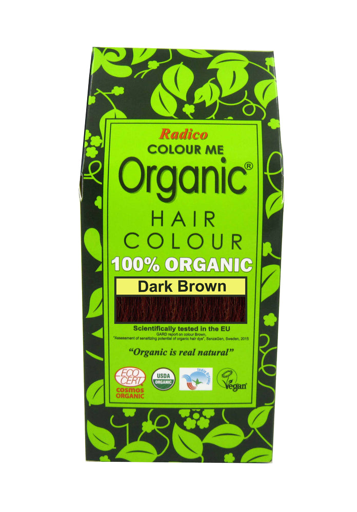 Radico Colour Me Organic Hair Colour Dark Brown (100gm) – Organic Pavilion