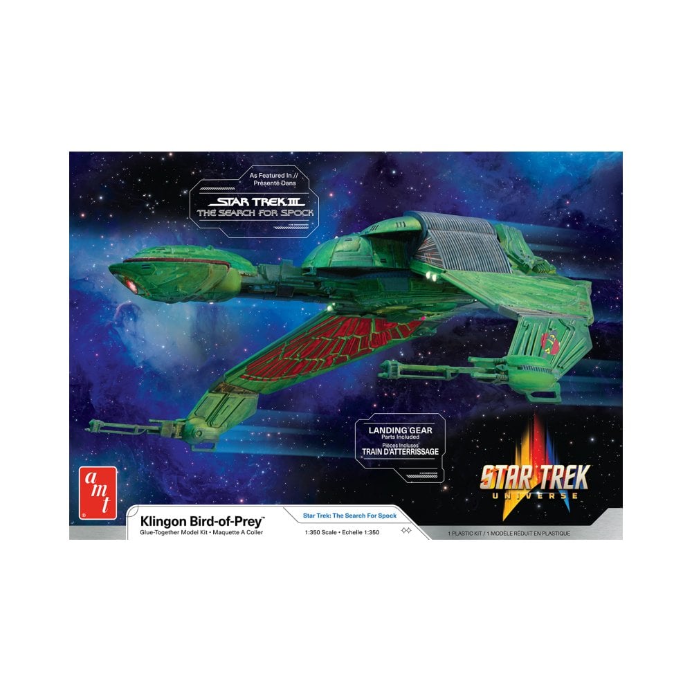 star trek klingon bird of prey model kit