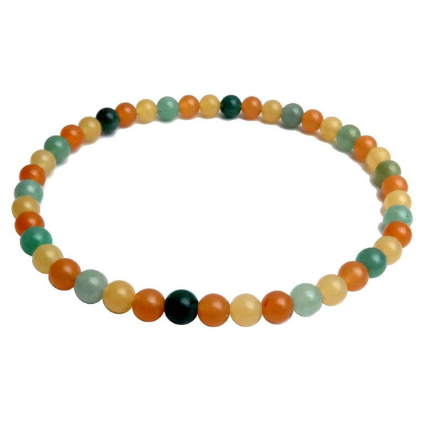 Aventurine Anklets  - Satin Crystals Blog - 11 Jewels to Color Your Outfits