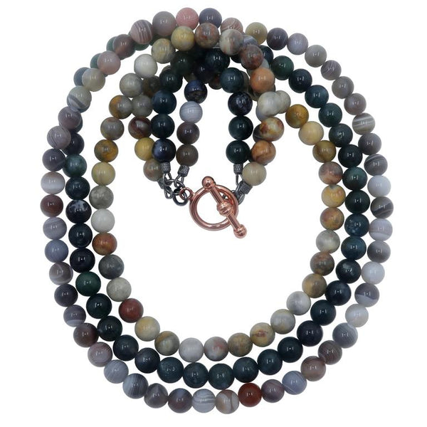 Shop Agate Medley Necklaces - Satin Crystals - 11 Jewels to Color Your Outfits  