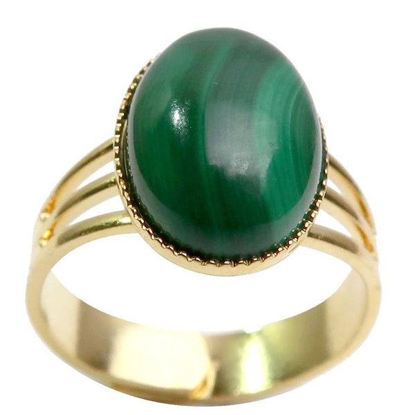 Malachite Rings - Satin Crystals Blog - 11 Jewels to Color Your Outfits