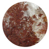 red ferruginous quartz sphere