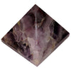 purple amethyst crystal healing pyramid