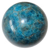 dark blue apatite sphere