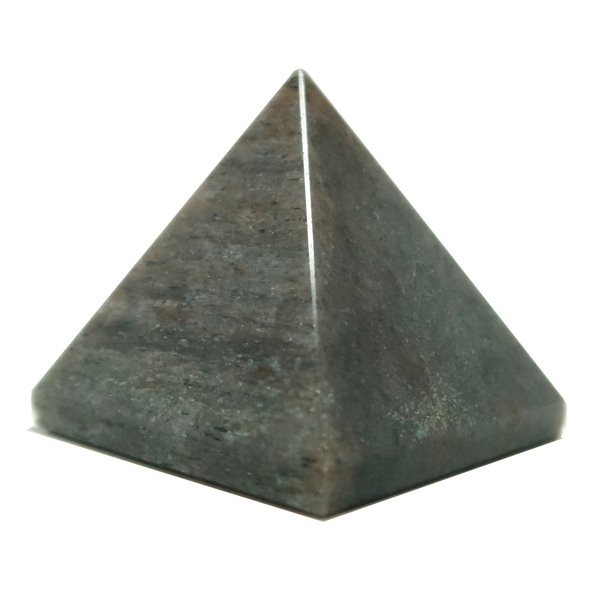 Stormy Gray Aventurine Pyramid Spiritual Utopia