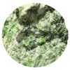 natural rough green diopside stone - satin crystals meanings