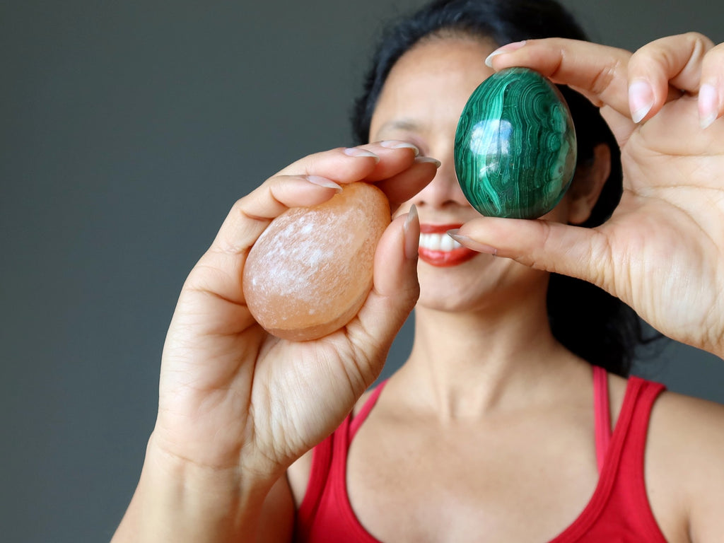 crystal easter eggs for a healing holiday