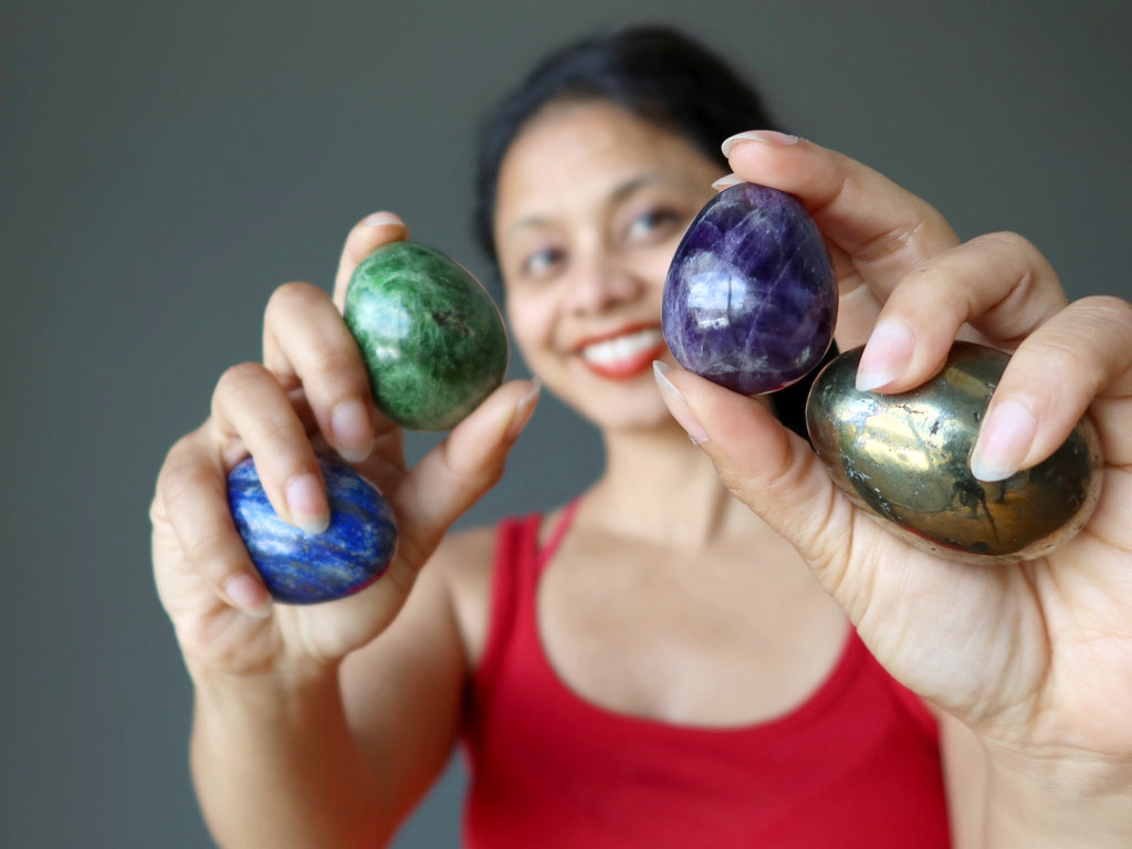 gemstone eggs for easter meanings