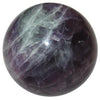 purple fluorite sphere