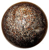 natural hessonite garnet biotite stone sphere - satin crystals meanings