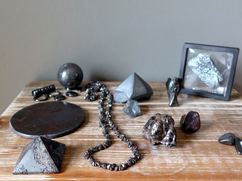 hematite stones and jewelry