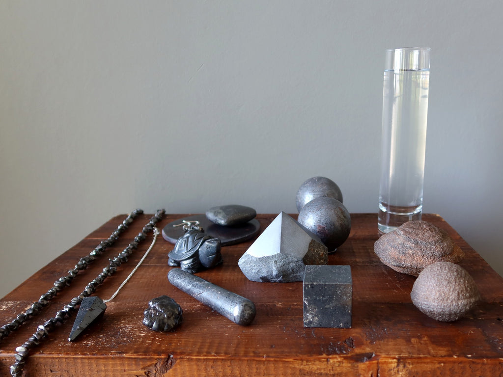hematite stones, jewelry, water, moqui marbles