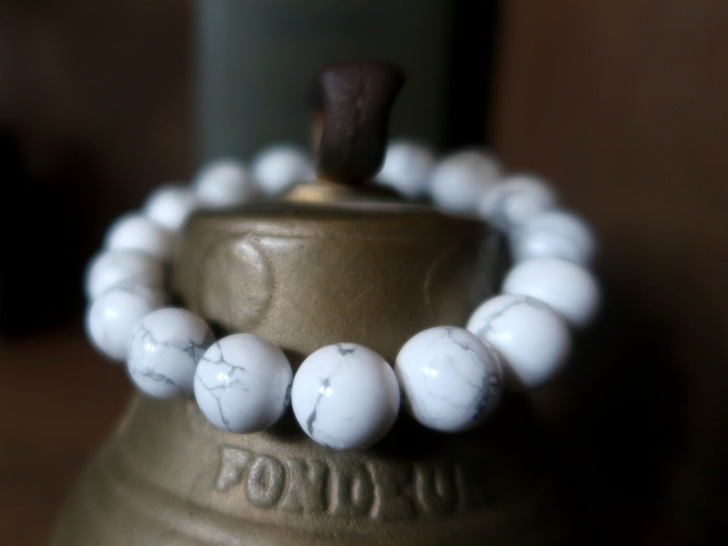 Howlite Bracelets - Unique Gifts for Jewelry Lovers - Satin Crystals