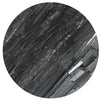 natural black ilvaite stone - satin crystals meanings