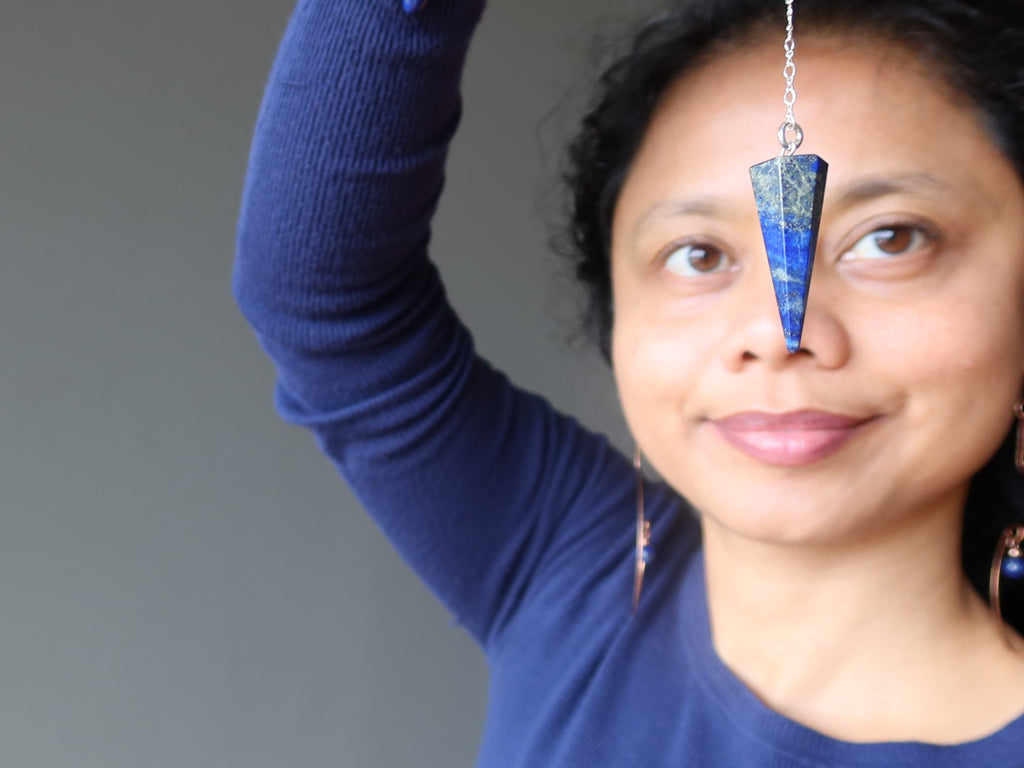 lapis pendulum - spiritual meaning of lapis lazuli