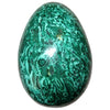green malachite gemstone egg