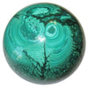 green malachite sphere