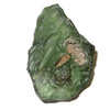 natural green moldavite meteorite - satin crystals
