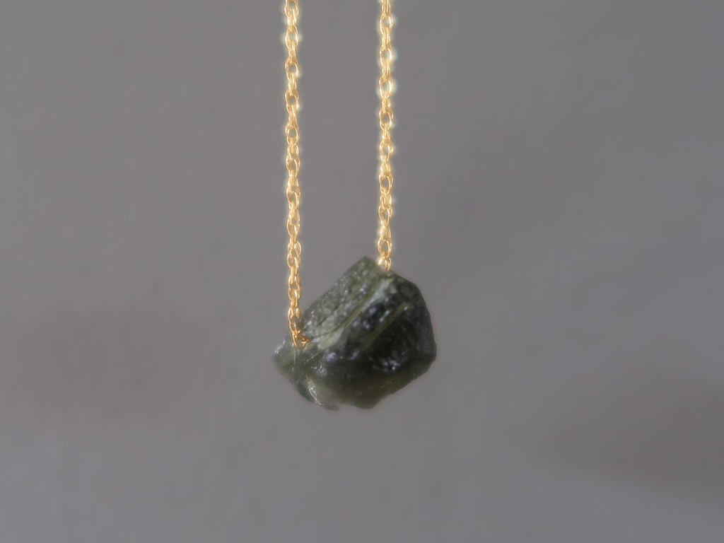 Moldavite Necklaces - Unique Gifts for Jewelry Lovers - Satin Crystals
