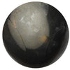 black onyx stone sphere - satin crystals meanings