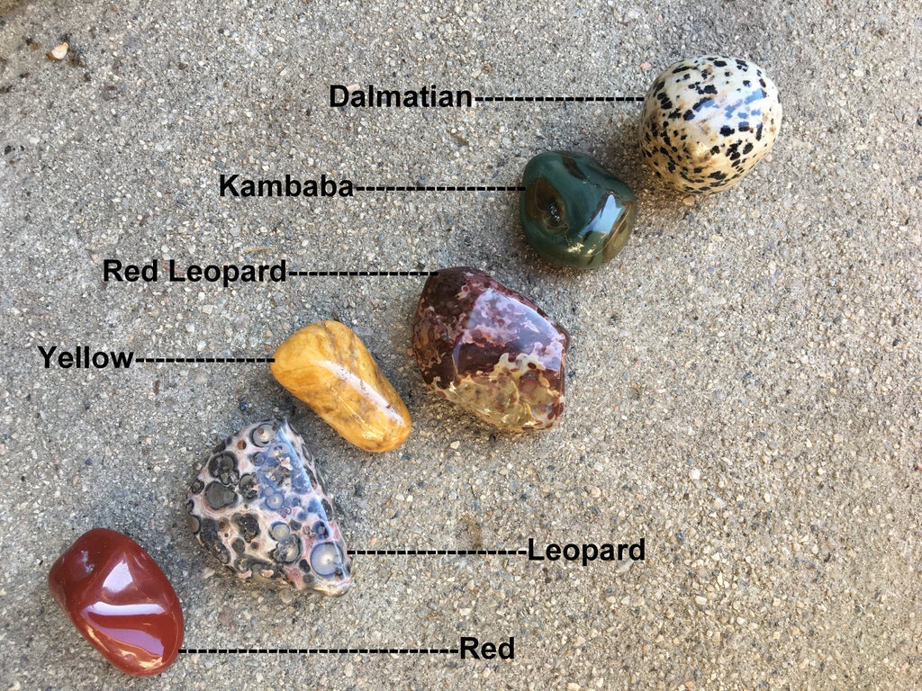 Jasper Article - Types of Jasper Tumbled Stones