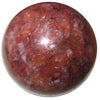 red quartz sphere