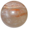 red hematoid quartz sphere