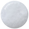 white snow quartz sphere