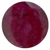 faceted ruby circle