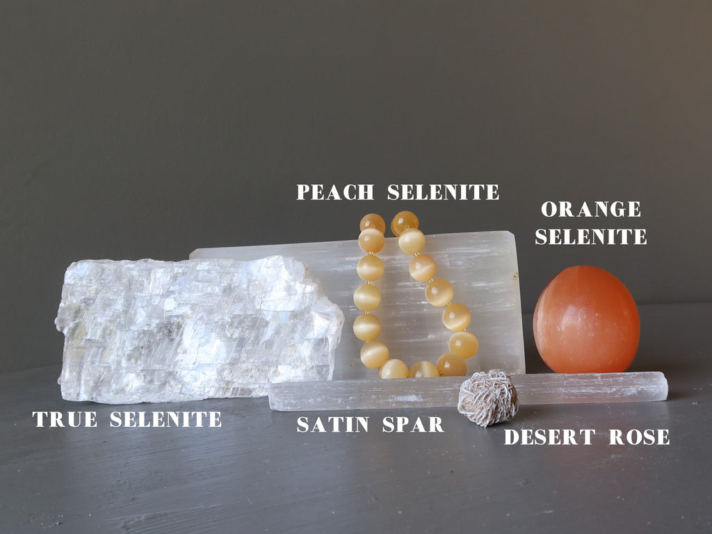 different types of selenite