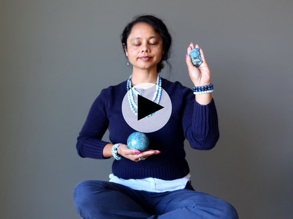 thumbnail of throat chakra meditation video