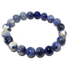 sodalite round stretch bracelet