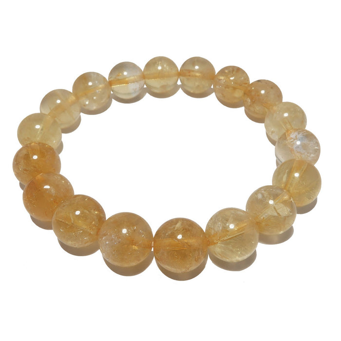 yellow citrine bracelet