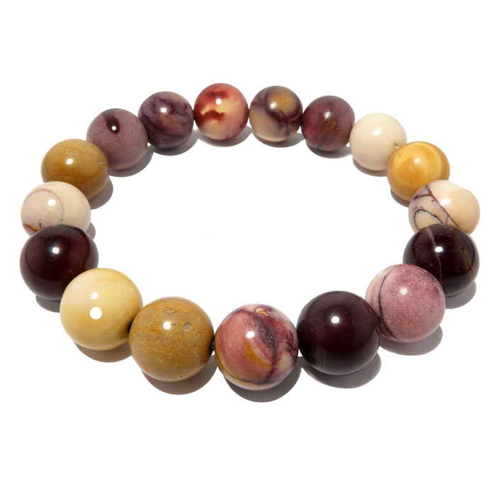 Mookaite Jasper Bracelet Crystal Carnival of Sweet Stone Pleasures ...