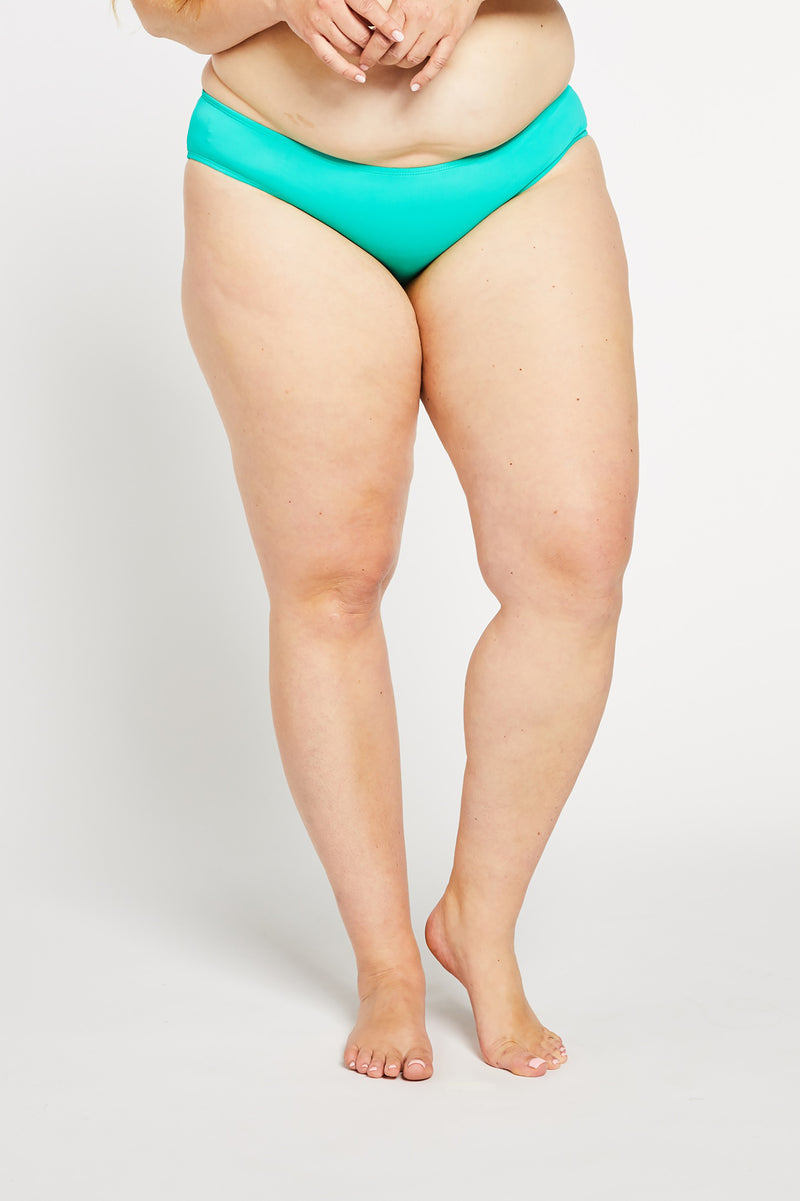 ruched bum bikini bottoms