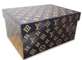 Black Louis Vuitton Giant Shoe Box – BoxUrKicks