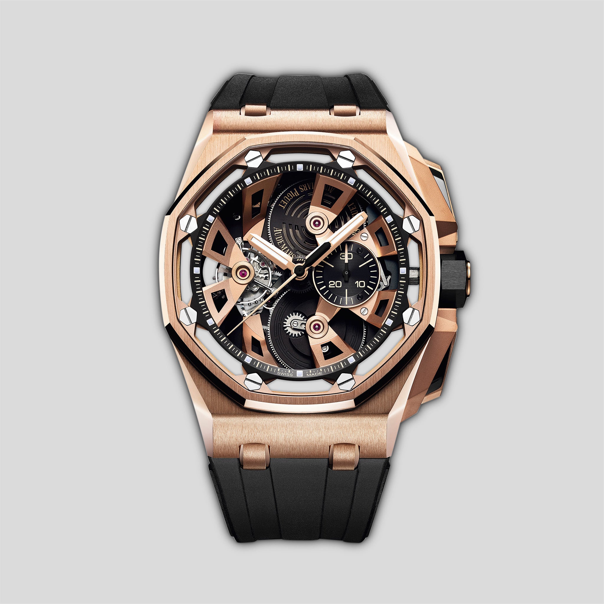 Royal Oak Offshore 44mm pink gold Tourbillon 26421OR.OO.A002CA.01