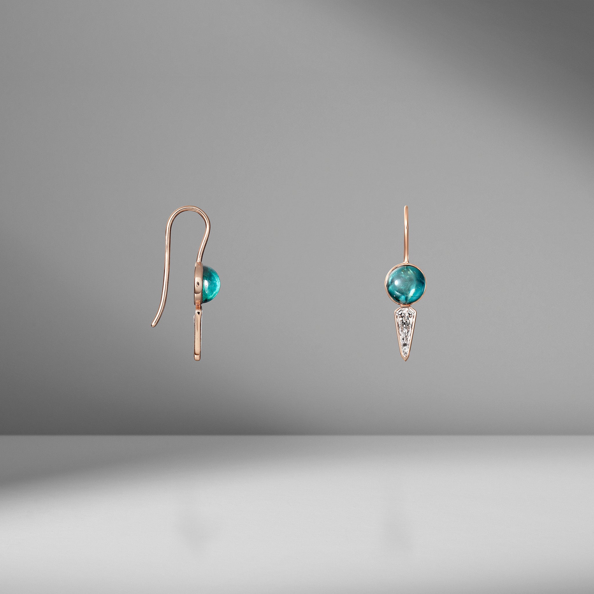 The Teal Astrid Earrings