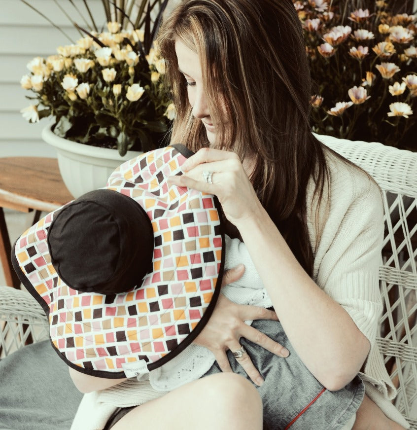 breastfeeding hat for baby