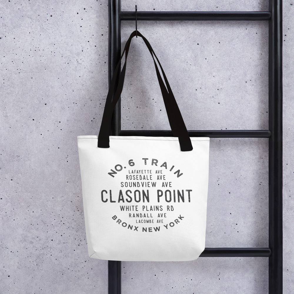 
                
                    Load image into Gallery viewer, Clason Point Bronx NYC Tote Bag
                
            