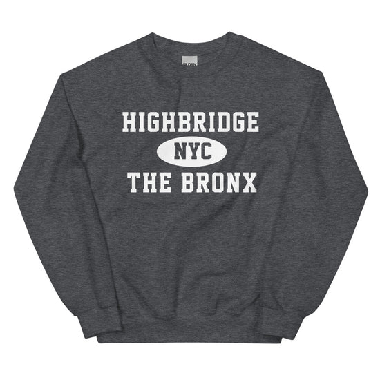 Ash Grey Ny New York Big Print Sweatshirt