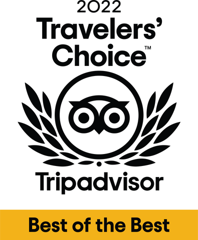 2022 Travelers' Choice Tripadvisor Best of the Best