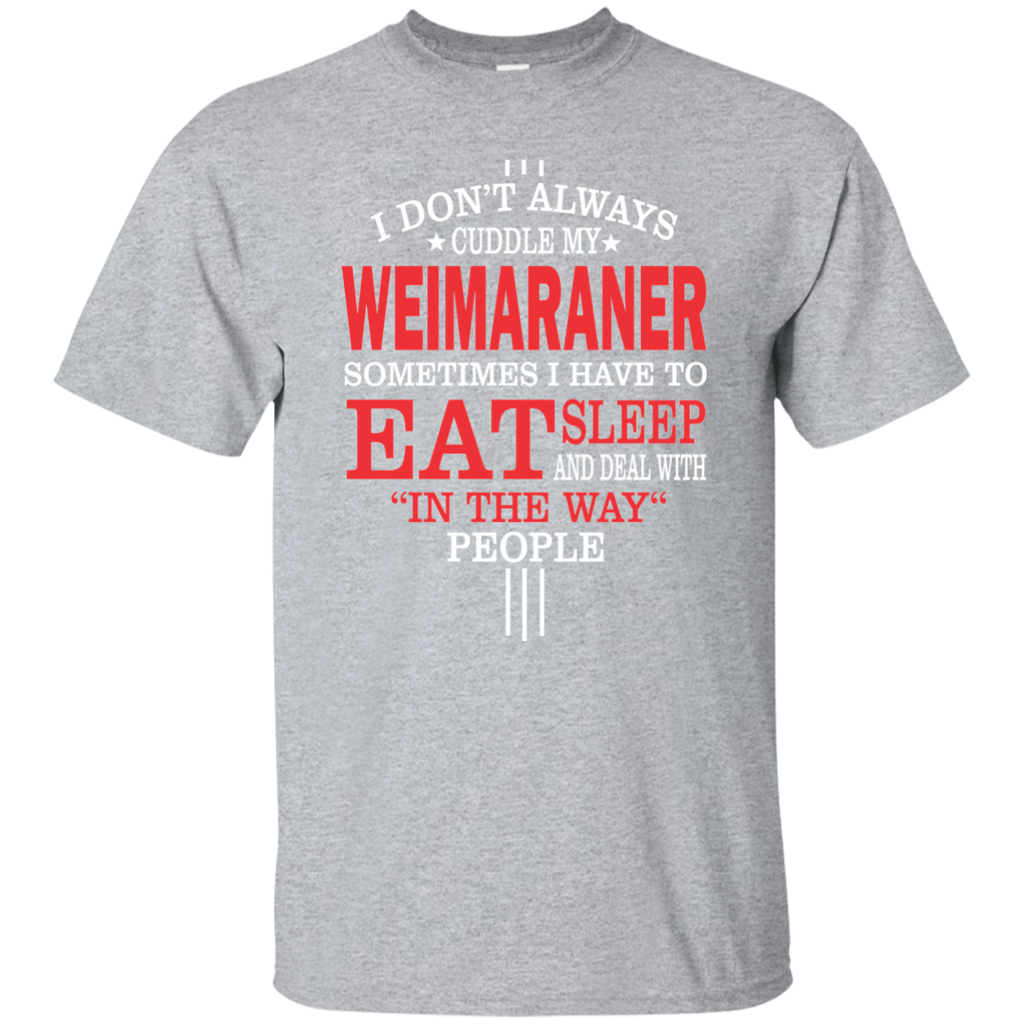 weimaraner t shirt