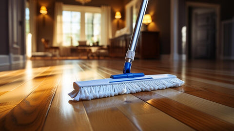 wooden interior cleaning